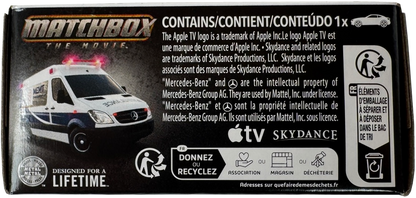 Matchbox The Movie 2024 Mercedes-Benz Sprinter Ambulance 8/12 Power Grab