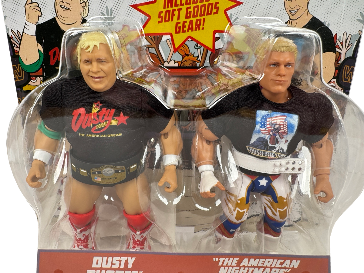 WWE Superstars Cody Rhodes and Dusty Rhodes 2-Pack, JFM38