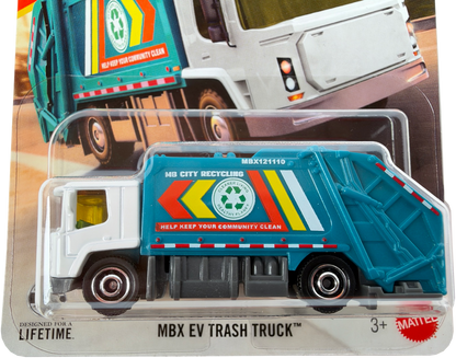 2026 Matchbox MBX EV Trash Truck, 106/125, JHM49