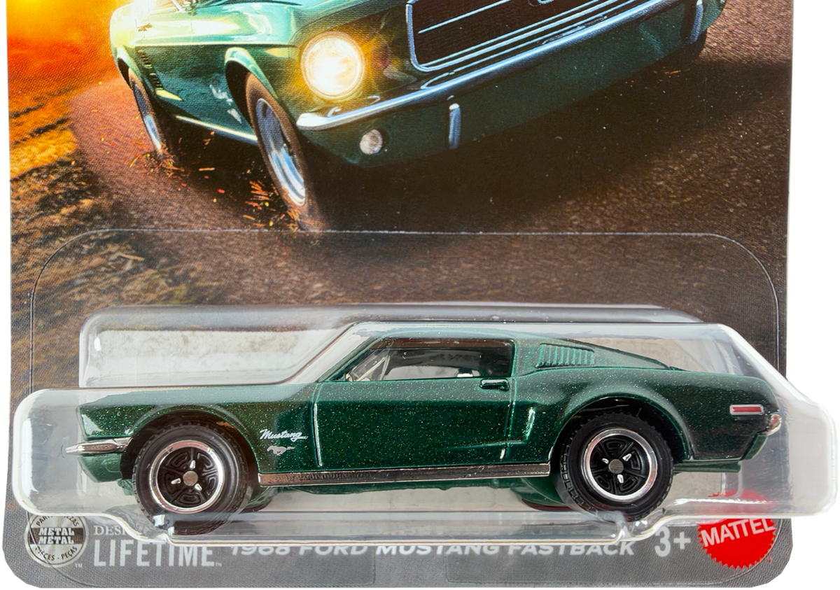2026 Matchbox The Movie 1968 Ford Mustang Fastback [Green], 7/12, JKH34