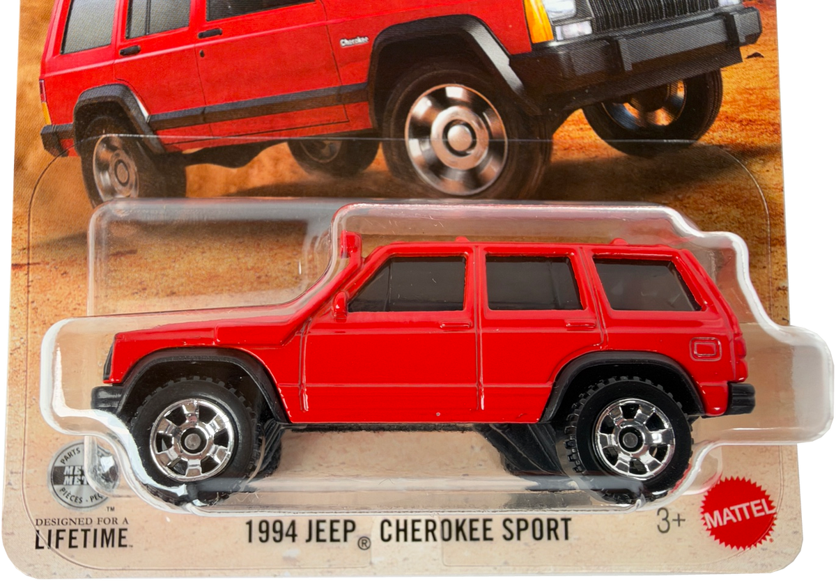 2026 Matchbox 1994 Jeep Cherokee Sport [Red], 114/125, JHM25