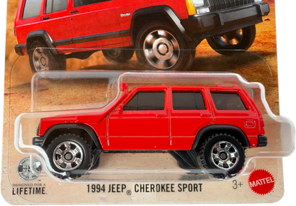 2026 Matchbox 1994 Jeep Cherokee Sport [Red], 114/125, JHM25