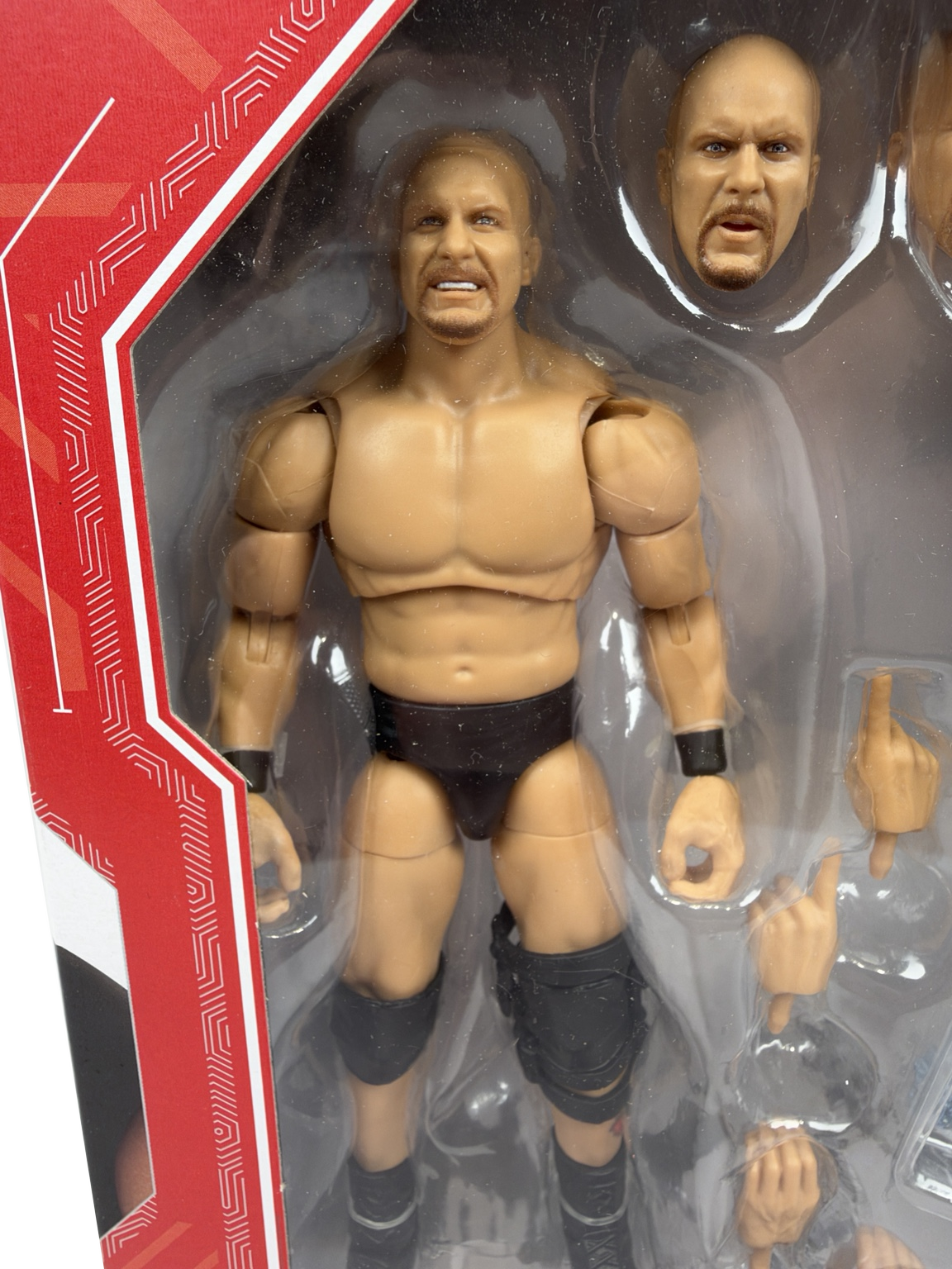 WWE Ultimate Edition Monday Night War "Stone Cold" Steve Austin Figure, JCK29
