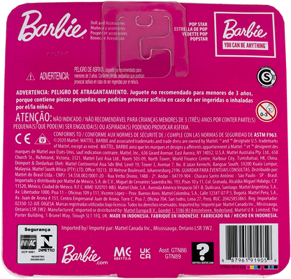 Barbie Chelsea Can Be… Pop Star Doll, GTN89