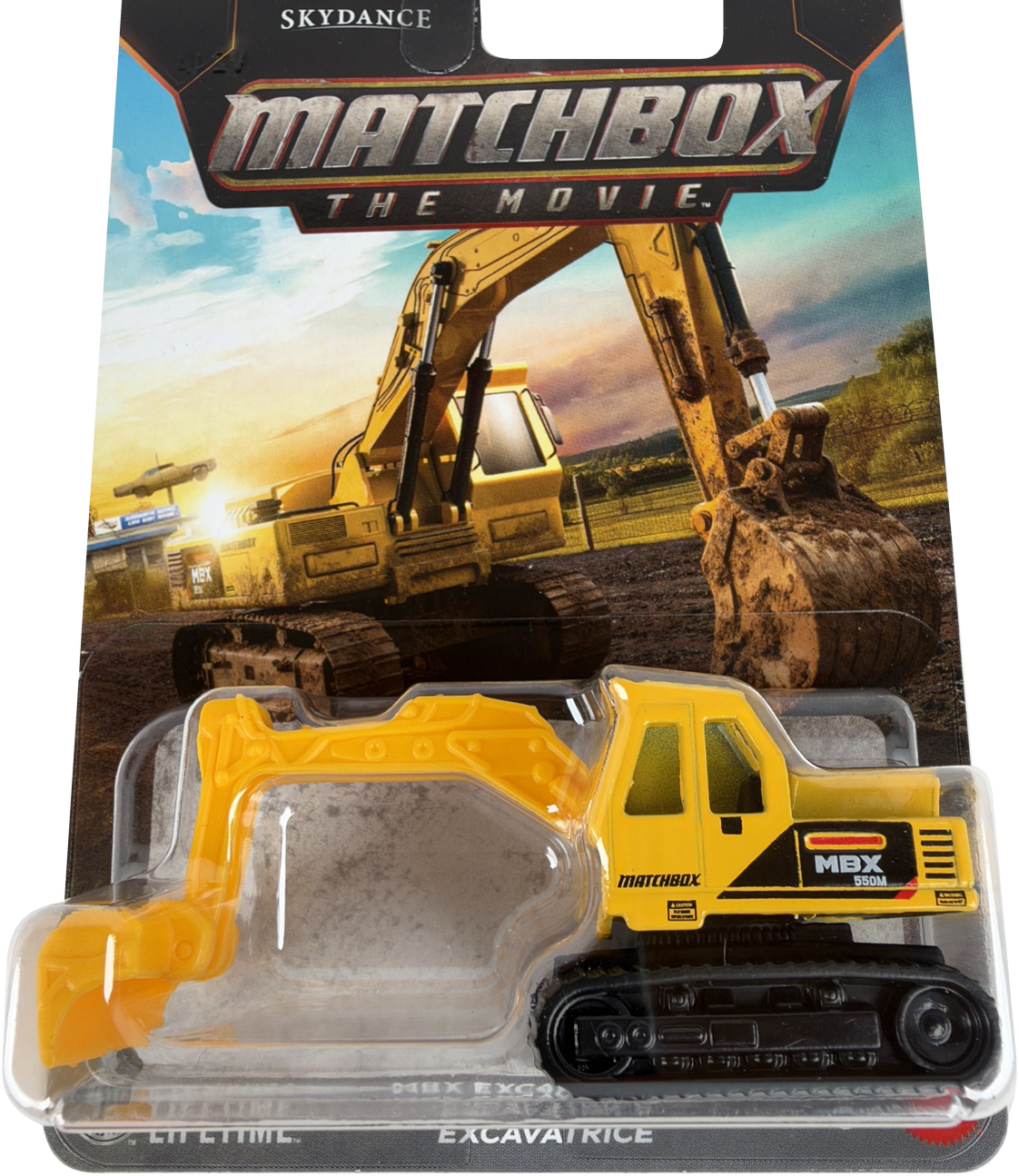 2026 Matchbox The Movie BMX Excavator [Yellow], 11/12, JKH38