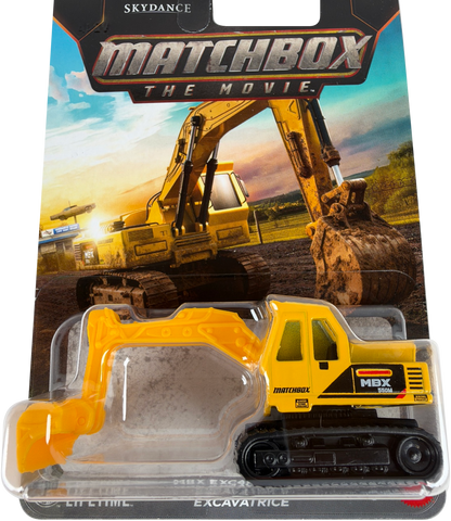 2026 Matchbox The Movie BMX Excavator [Yellow], 11/12, JKH38