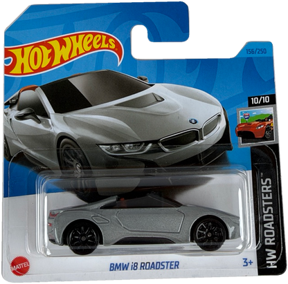 Hot Wheels BMW i8 Roadster, HW Roadsters 10/10, 156/250, HKH44 - Short Card