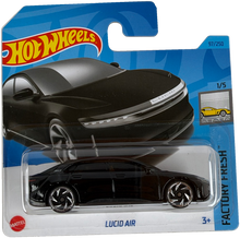 Hot Wheels Lucid Air [Black], Factory Fresh 1/5, 97/250, HKK76 - Short Card