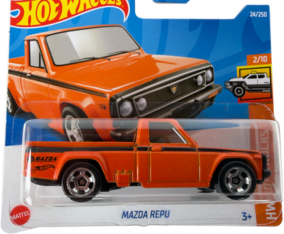 Hot Wheels Mazda Repu [Orange], HW Hot Trucks 2/10, 24/250, HCV58 - Short Card