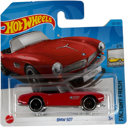 Hot Wheels BMW 507 [Red], Factory Fresh 2/5, 120/250, HKK77 - Short Card