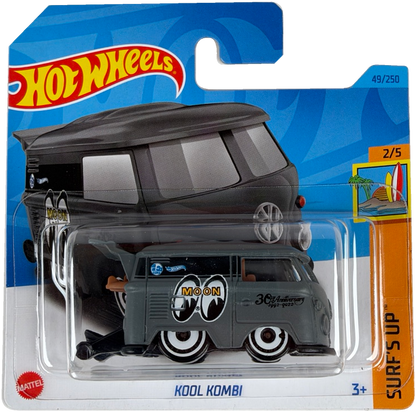Hot Wheels Kool Kombi (Mooneyes) [Silver], Surf's Up 2/5, 49/250, HKK80 - Short Card