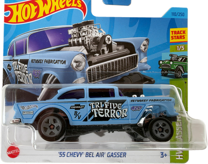 Hot Wheels '55 Chevy Bel Air Gasser, HW Gassers  1/5, 110/250, HKK26 - Short Card