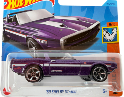 Hot Wheels '69 Shelby GT-500, Muscle Mania 9/10, 195/250, HKJ50 - Short Card