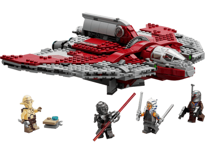 LEGO Star Wars Ahsoka Tano’s T-6 Jedi Shuttle Spaceship 75362