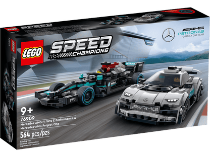 LEGO Speed Champions Mercedes-AMG F1 W12 E Performance & Mercedes-AMG Project One 76909
