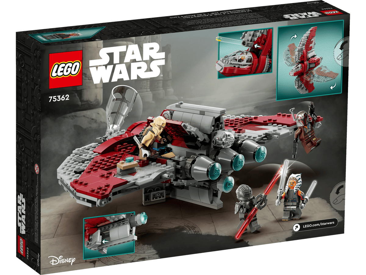 LEGO Star Wars Ahsoka Tano’s T-6 Jedi Shuttle Spaceship 75362