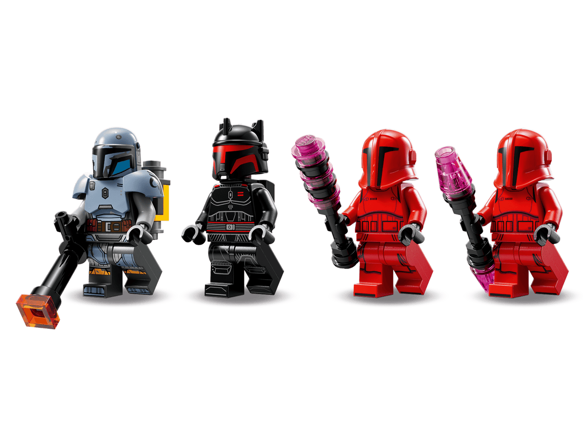 LEGO Star Wars: The Mandalorian Paz Vizsla and Moff Gideon Battle 75386