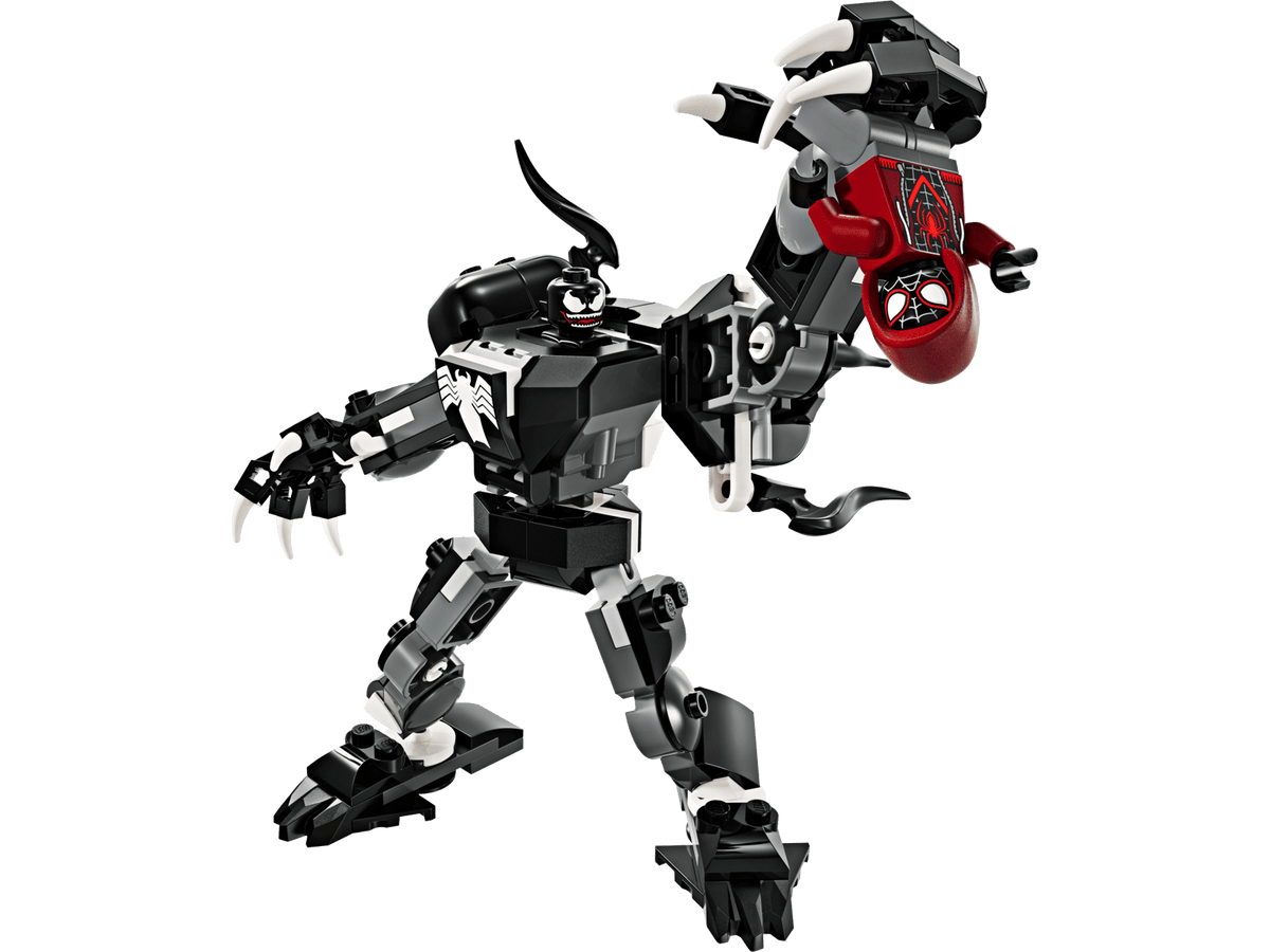 LEGO Marvel Venom Mech Armor vs. Miles Morales 76276