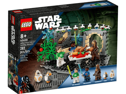 LEGO Star Wars Millennium Falcon Holiday Diorama 40658