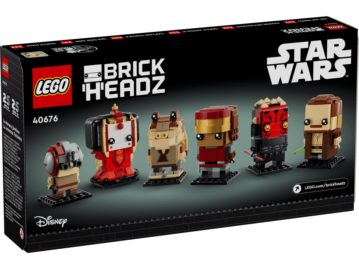 LEGO Star Wars BrickHeadz The Phantom Menace 40676