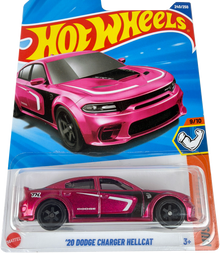 Hot Wheels '20 Dodge Charger Hellcat Super Treasure Hunt, Muscle Mania 9/10, 240/250 - Westside Toys