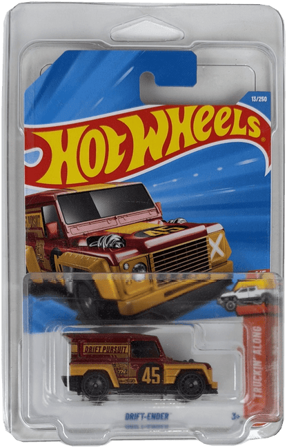 Hot Wheels Drift-Ender Super Treasure Hunt, Truckin' Along 1/5, 13/250 - Westside Toys