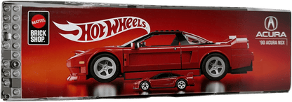 Mattel Brick Shop Hot Wheels ’90 Acura NSX Building Set, JFT17 - Westside Toys