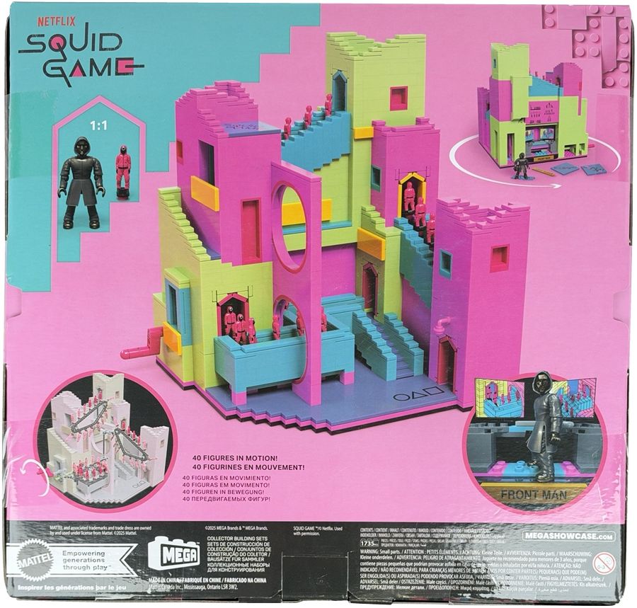 MEGA Squid Game Staircase Collector Building Set, HYL45 - Westside Toys