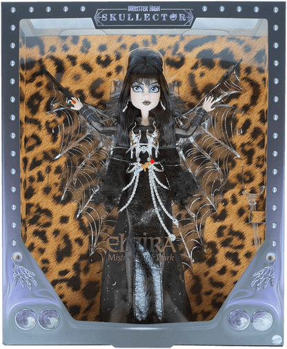 Monster High Skullector Elvira, Mistress of the Dark Doll, HYV99 - Westside Toys