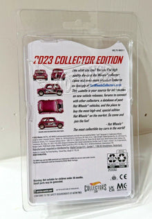 Hot Wheels Mini Cooper 2023 Collector Edition Die-Cast Toy Car, Purple, #6, Ages 3+ HKL70