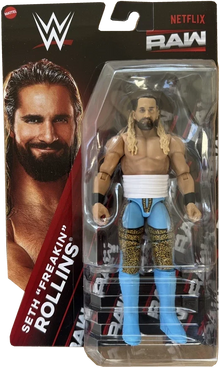 WWE Mattel Main Event Raw on Netflix Seth "Freakin" Rollins Action Figure Basic