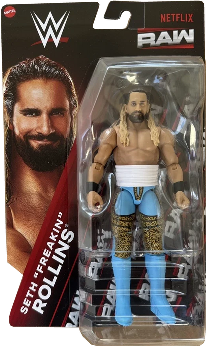 WWE Mattel Main Event Raw on Netflix Seth "Freakin" Rollins Action Figure Basic